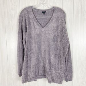 Torrid | Eyelash Pullover V-Neck Tunic Sweater Size 0X
